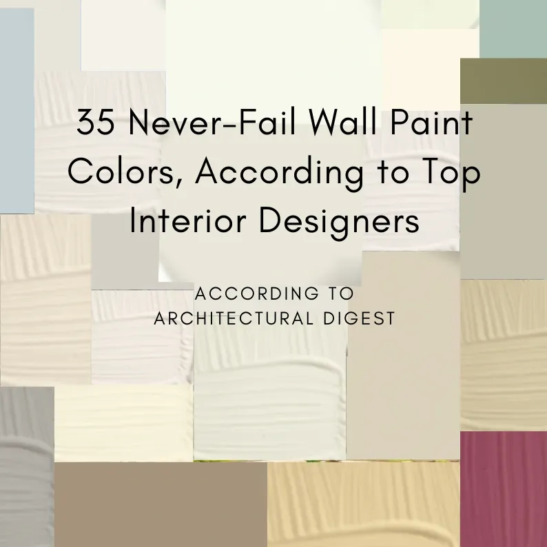 35 Never-Fail Wall Paint Colors