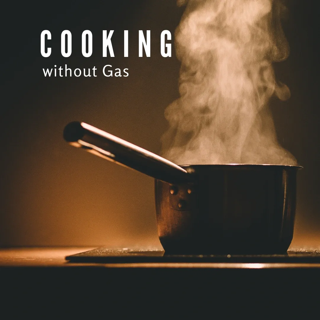 Cooking without gas